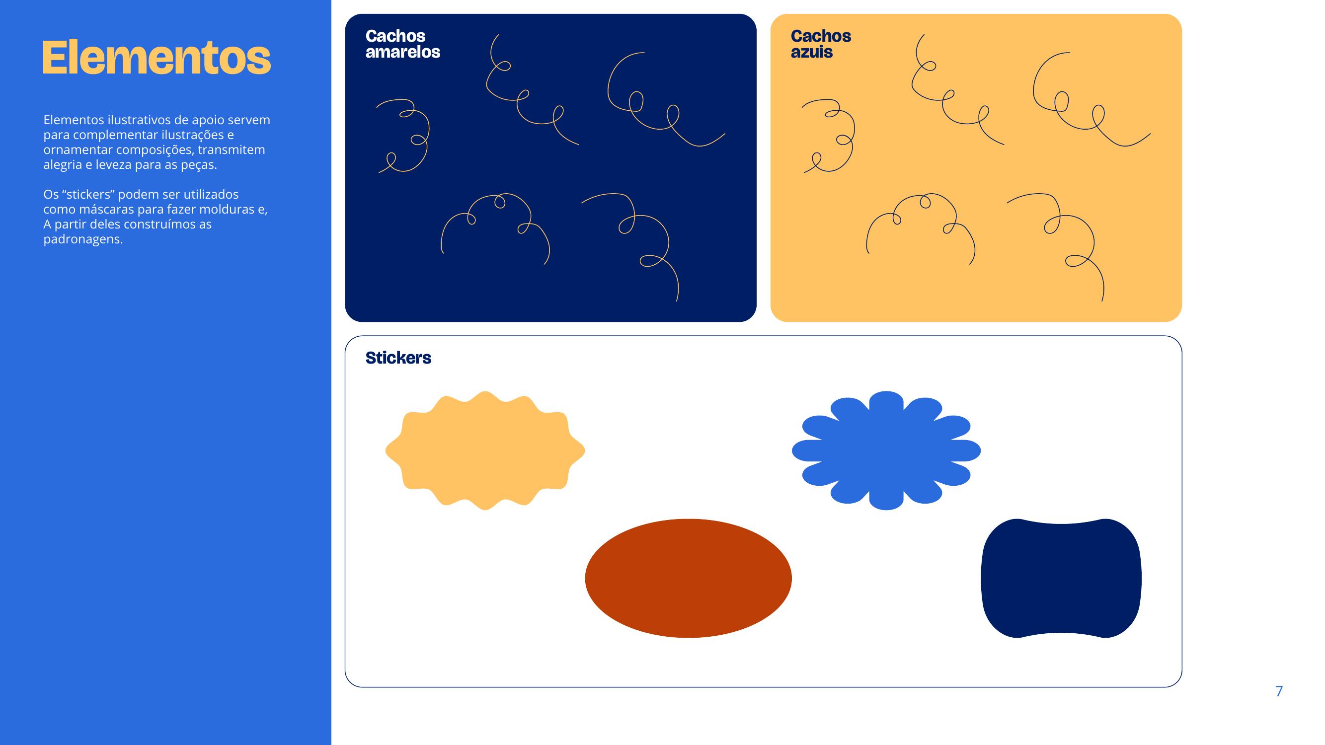 Elementos gráficos da marca Dingo